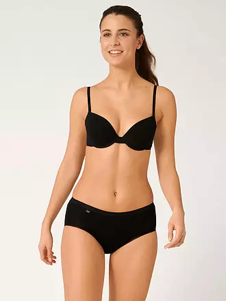 SLOGGI | Midi-Slip "Basic" 4-er (Schwarz) | 